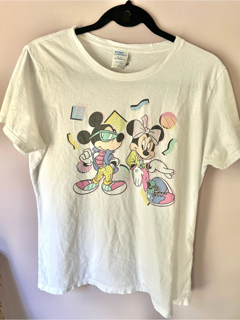 Disney Retro 80’s Mickey & Minnie Graphic Tee